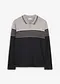 Grigio / nero a righe
