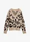 Beige leopardato