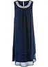 Abito in chiffon con applicazione di strass, bonprix