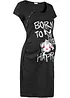 Camicia da notte allattamento con cotone, bonprix
