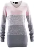 Maglione lungo con cachemire, bonprix