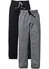 Pantaloni da jogging con cotone (pacco da 2), bonprix