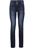 Jeans slim modellanti e ultramorbidi, vita alta, bonprix