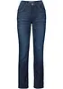 Jeans termici straight, vita alta, bonprix