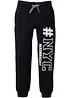 Pantaloni in felpa con stampa, bonprix