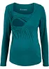 Maglia prémaman / da allattamento 2 in 1 in cotone biologico, bonprix