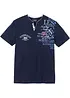 T-shirt serafino in puro cotone biologico, bonprix