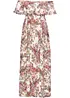 Abito con spalle scoperte in viscosa fluente, bonprix