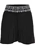 Shorts in tessuto stropicciato, bonprix