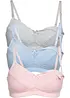 Reggiseno allattamento senza ferretto con cotone biologico (pacco da 3), bonprix
