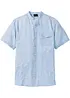 Camicia in misto lino a maniche corte, bonprix