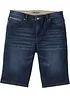 Bermuda in denim elasticizzato, slim fit, bonprix