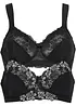 Reggiseno senza ferretto con spalline imbottito (pacco da 2), bonprix