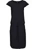 Abito midi in jersey di viscosa elasticizzata, bonprix