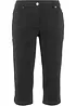 Jeans cropped slim fit, a vita media, bonprix