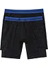Boxer aderenti lunghi con cotone (pacco da 2), bonprix