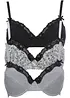 Reggiseno con ferretto e cotone biologico (pacco da 3), bonprix