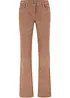 Pantaloni di velluto elasticizzati, bootcut, bonprix