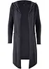 Cardigan lungo con cappuccio, bonprix