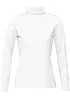 Maglia elasticizzata a collo alto e a maniche lunghe, bonprix