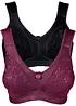 Reggiseno contenitivo senza ferretto con spalline imbottite (pacco da 2), bonprix