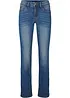 Jeans elasticizzati straight, vita media, bonprix