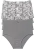 Slip a vita alta (pacco da 4), bonprix