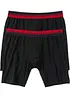 Boxer aderenti lunghi con cotone (pacco da 2), bonprix