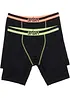 Boxer aderenti lunghi con cotone (pacco da 2), bonprix