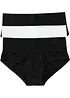 Panty prémaman (pacco da 3) con cotone biologico, bonprix