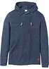Maglione con cappuccio e cotone, bonprix
