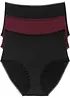 Slip a vita alta in microfibra (pacco da 3), bonprix