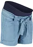 Shorts prémaman leggeri con lyocell e lino, bonprix