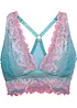 Reggiseno a bustier con pizzo delicato dai colori sfumati, bonprix