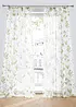 Tenda trasparente in fantasia floreale con poliestere riciclato (pacco da 1), bonprix