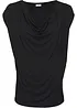 Maglia con scollo a cascata in misto viscosa, bonprix