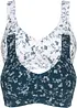 Reggiseno senza ferretto con cotone biologico morbido (pacco da 2), bonprix