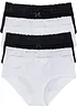 Culotte a vita alta (pacco da 4), bonprix