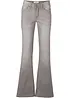 Jeans bootcut elasticizzati confortevoli, vita media, bonprix