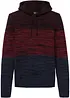 Maglione in filato fine con cappuccio, bonprix