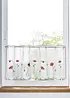 Tenda a vetro con fiori ricamati, bonprix