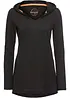 Maglia lunga con cappuccio, bonprix