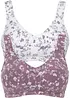 Reggiseno senza ferretto con cotone biologico morbido (pacco da 2), bonprix