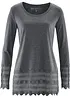 Maglia a manica lunga con pizzo, bpc selection