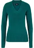 Maglione con scollo a V, bonprix