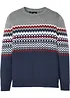 Maglione norvegese con cotone, bonprix