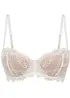 Reggiseno a balconcino in pizzo delicato, bonprix