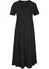 Abito midi di jersey in cotone, bonprix
