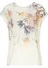 Blusa con stampa floreale, bonprix