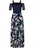 Abito in chiffon con pizzo e fantasia floreale, bpc selection